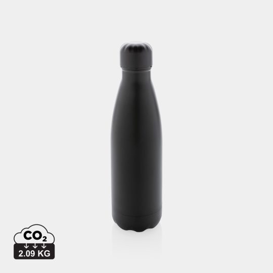 Botella de acero inoxidable al vacío de color sólido 500ml