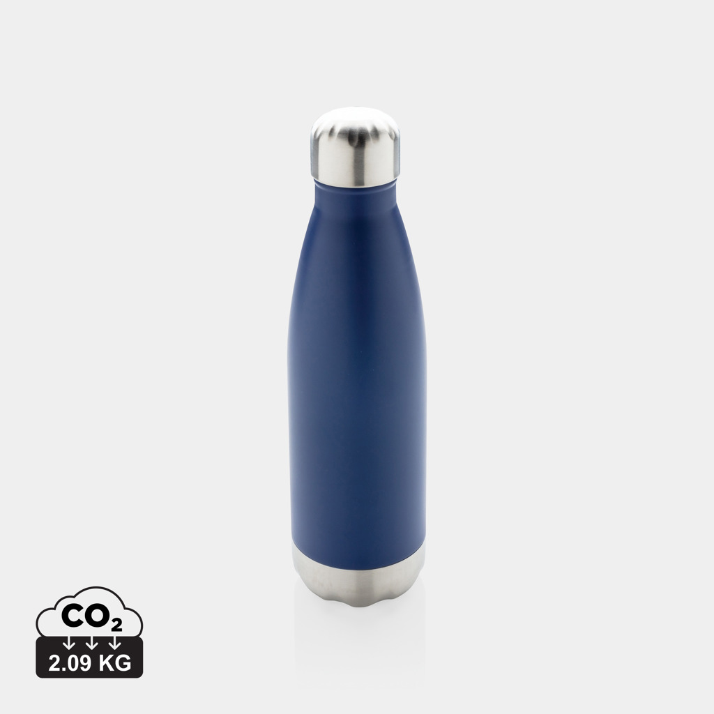 Botella de acero inoxidable aislada al vacío