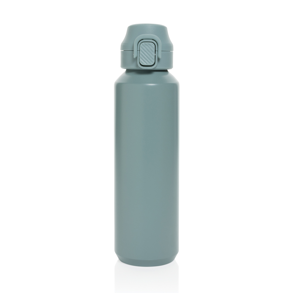 Botella deportiva con cierre de acero reciclado RCS, 600 ml - Imagen 2