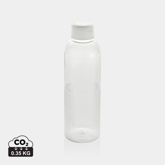 Botella de agua antigoteo Ripple RCS RPET con asa 75 ml