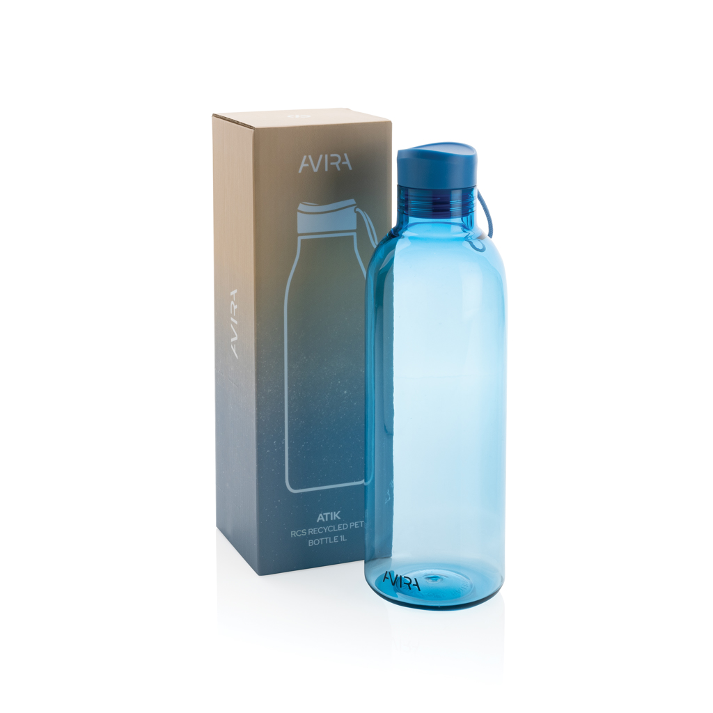 Botella Avira Atik RCS PET Reciclado 1L - Imagen 5