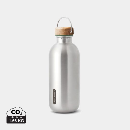 Botella de agua de acero Black+Blum 600ml