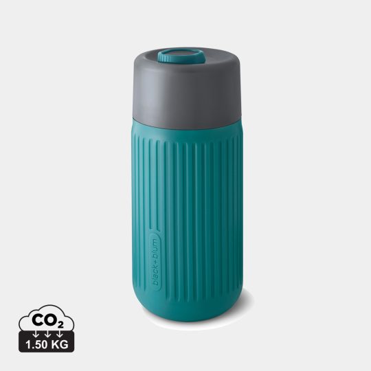 Vaso de vidrio Black+Blum de 340 ml