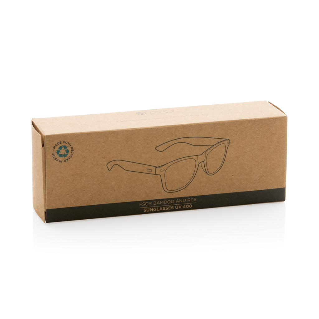 Gafas de sol de plástico reciclado bambú y RCS - Imagen 4