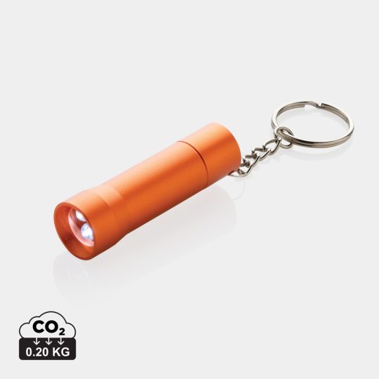 Linterna llavero de aluminio reciclado Flash RCS
