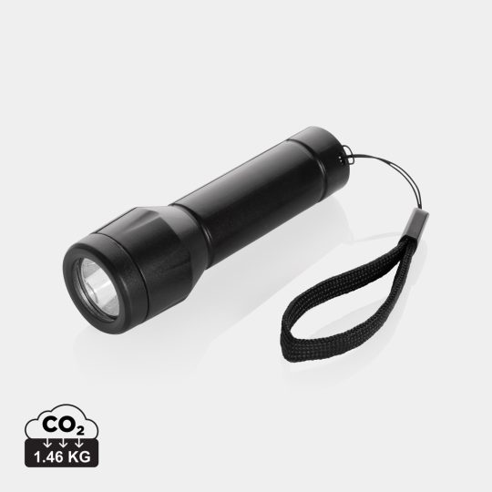 Linterna recargable por USB Flara RSC de plástico reciclado