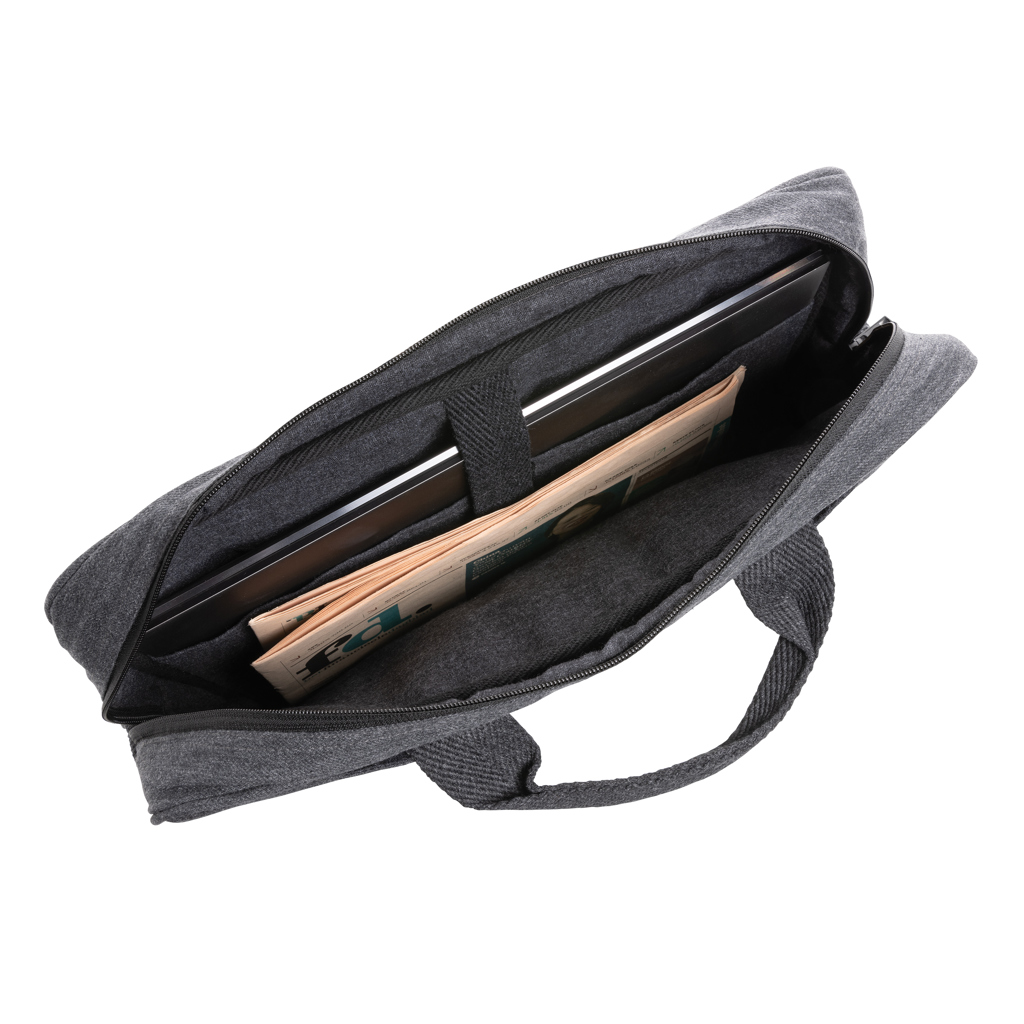 Maletín ordenador 15,4" de algodón reciclado Laluka AWARE™ - Imagen 4