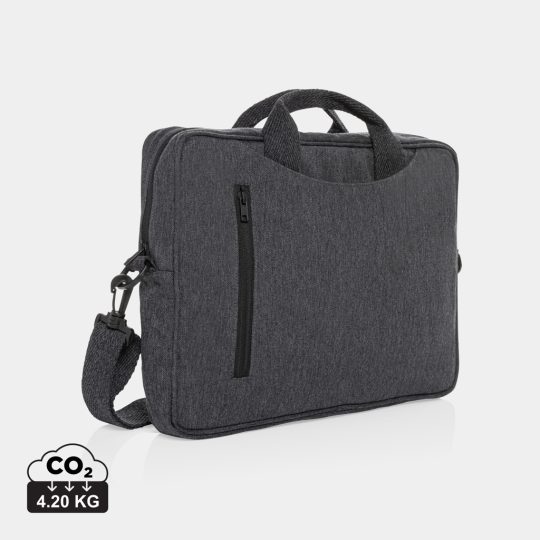 Maletín ordenador 15,4" de algodón reciclado Laluka AWARE™