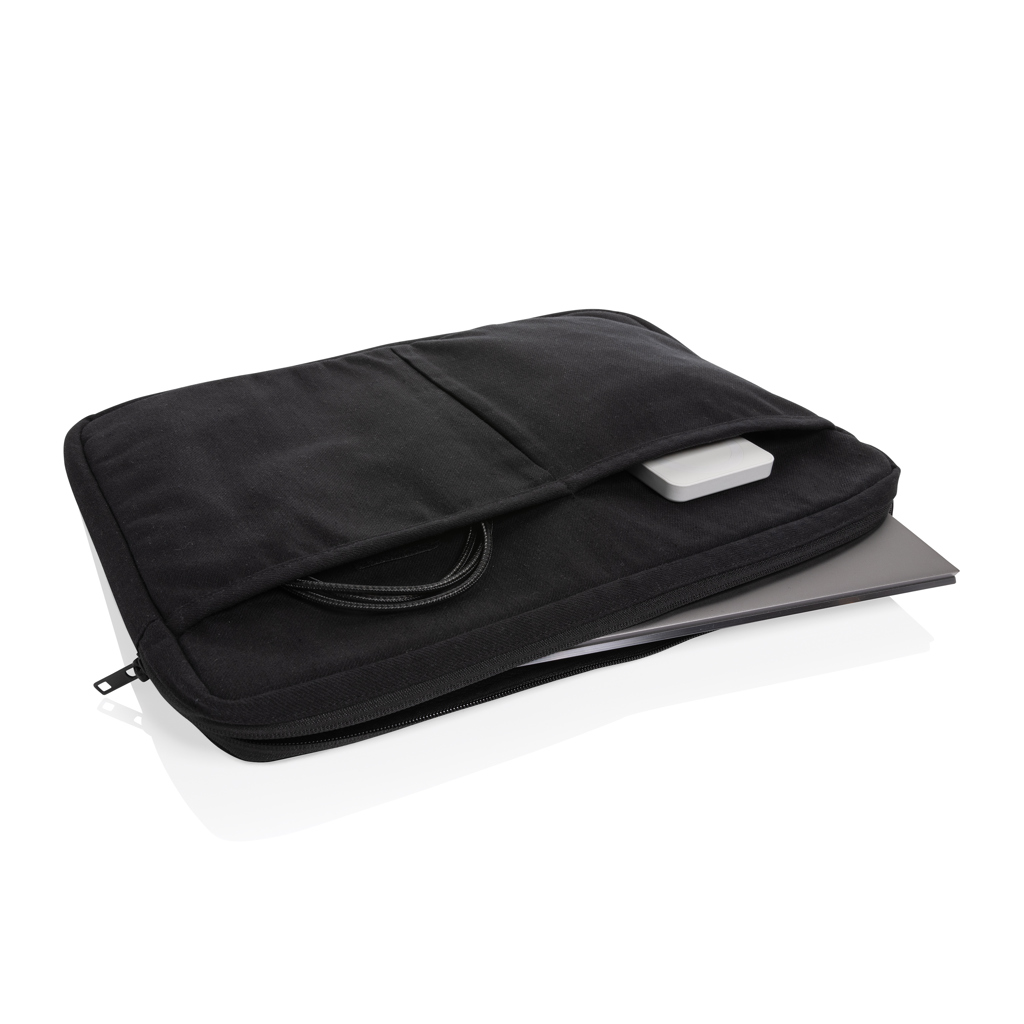 Funda para portátil 15,6"de algodón reciclado Laluka AWARE - Imagen 2