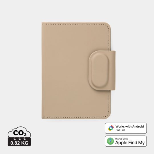 Funda pasaporte VINGA Baltimore RCS con buscador doble