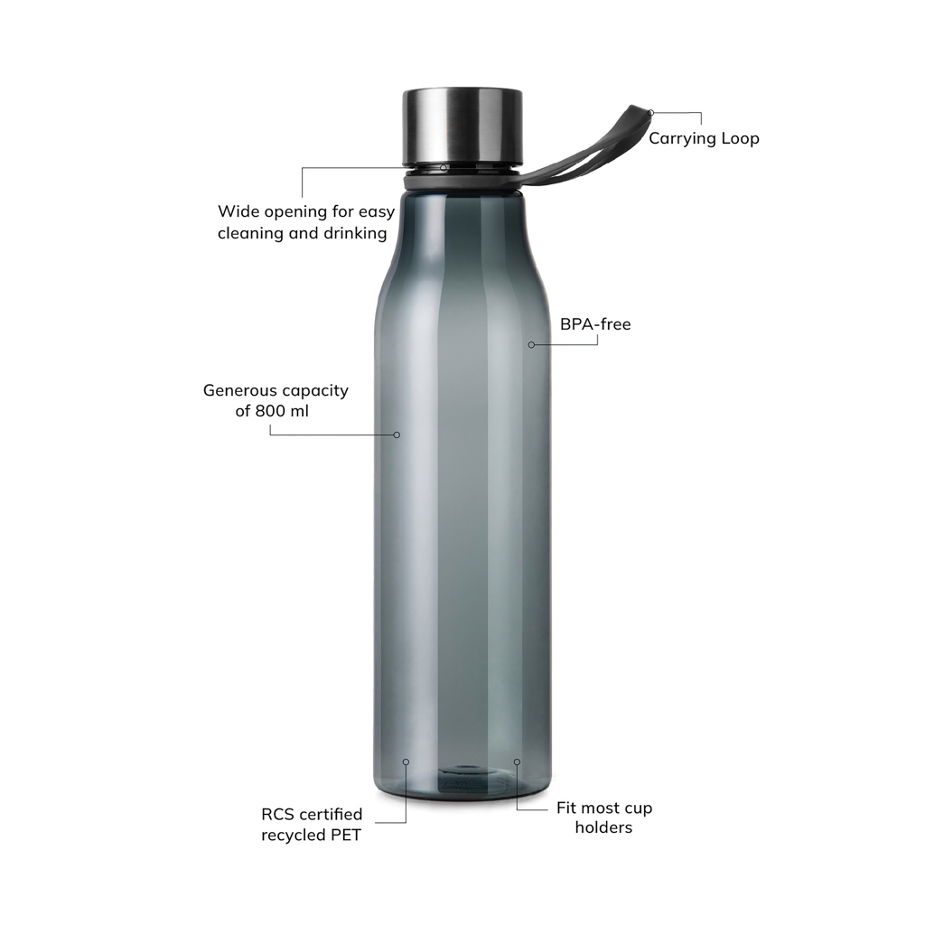 Botella de agua VINGA Lean RCS RPET 800 ml - Imagen 2