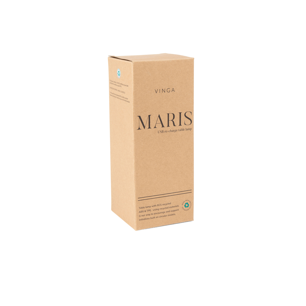 Lámpara de mesa VINGA Maris RCS de ABS reciclado - Imagen 2