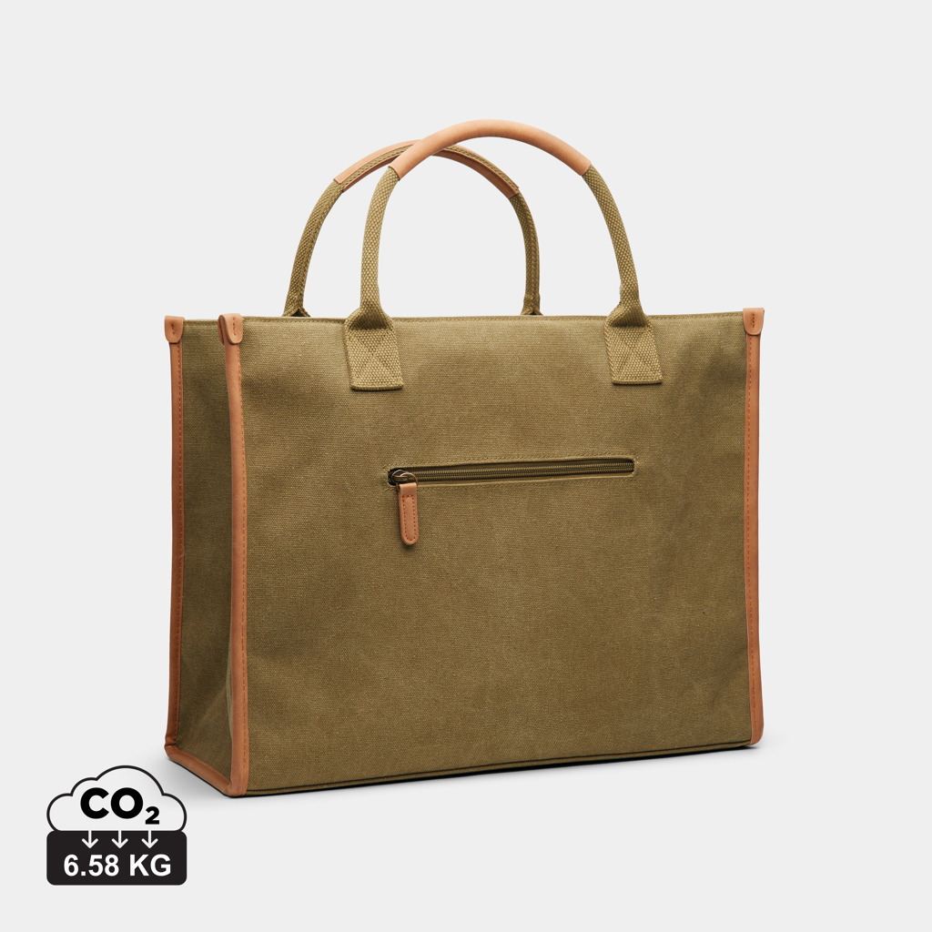 Bolsa VINGA Bosler de oficina de lona reciclado RCS
