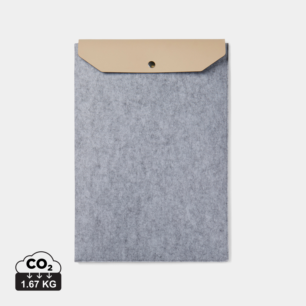 Funda para portátil de 17" de fieltro reciclado VINGA Albo