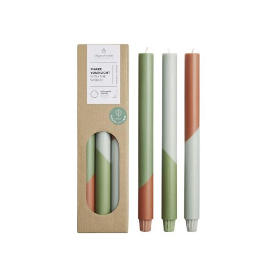 Velas diagonales - set de 3 Originalhome