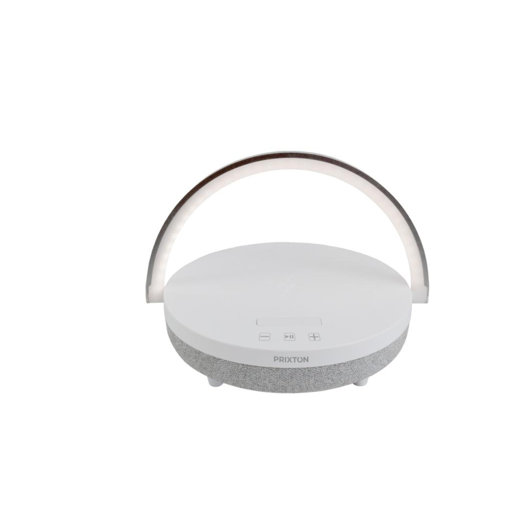 Altavoz Bluetooth® 4 en 1 de 10 W con luz LED y base de carga inalámbrica Prixton - Imagen 3