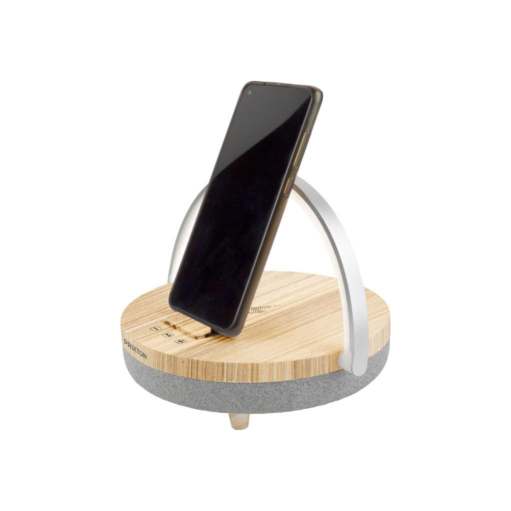 Altavoz Bluetooth® 4 en 1 de 10 W con luz LED y base de carga inalámbrica Prixton - Imagen 2