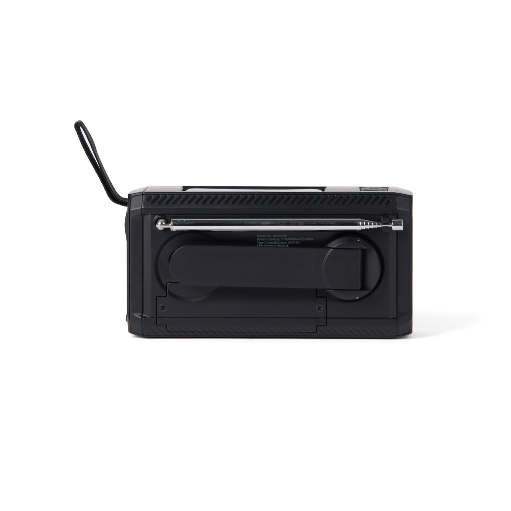 Radio multifuncional Nordic Drift Titan IPX4 de 4000 mAh - Imagen 2