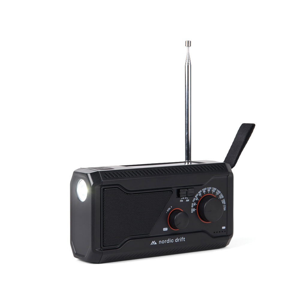 Radio multifuncional Nordic Drift Titan IPX4 de 4000 mAh - Imagen 4