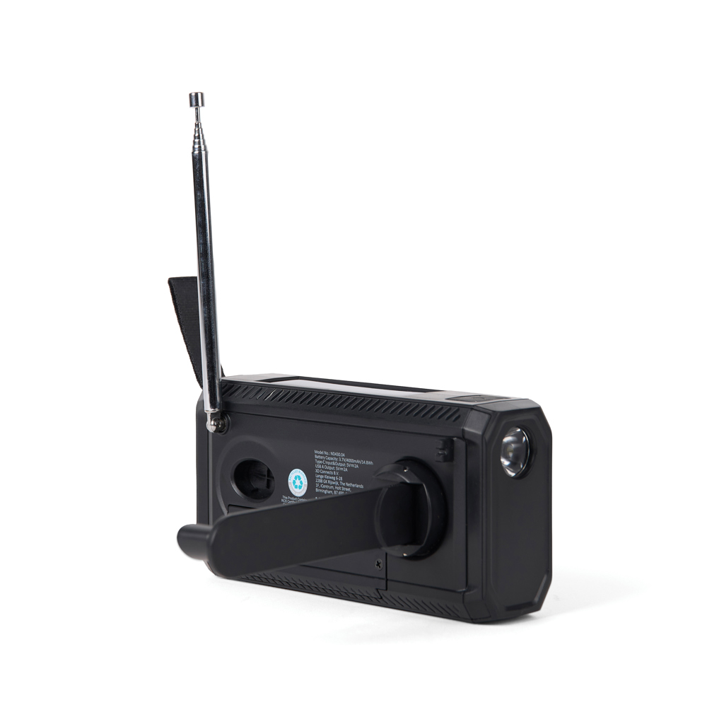 Radio multifuncional Nordic Drift Titan IPX4 de 4000 mAh - Imagen 3