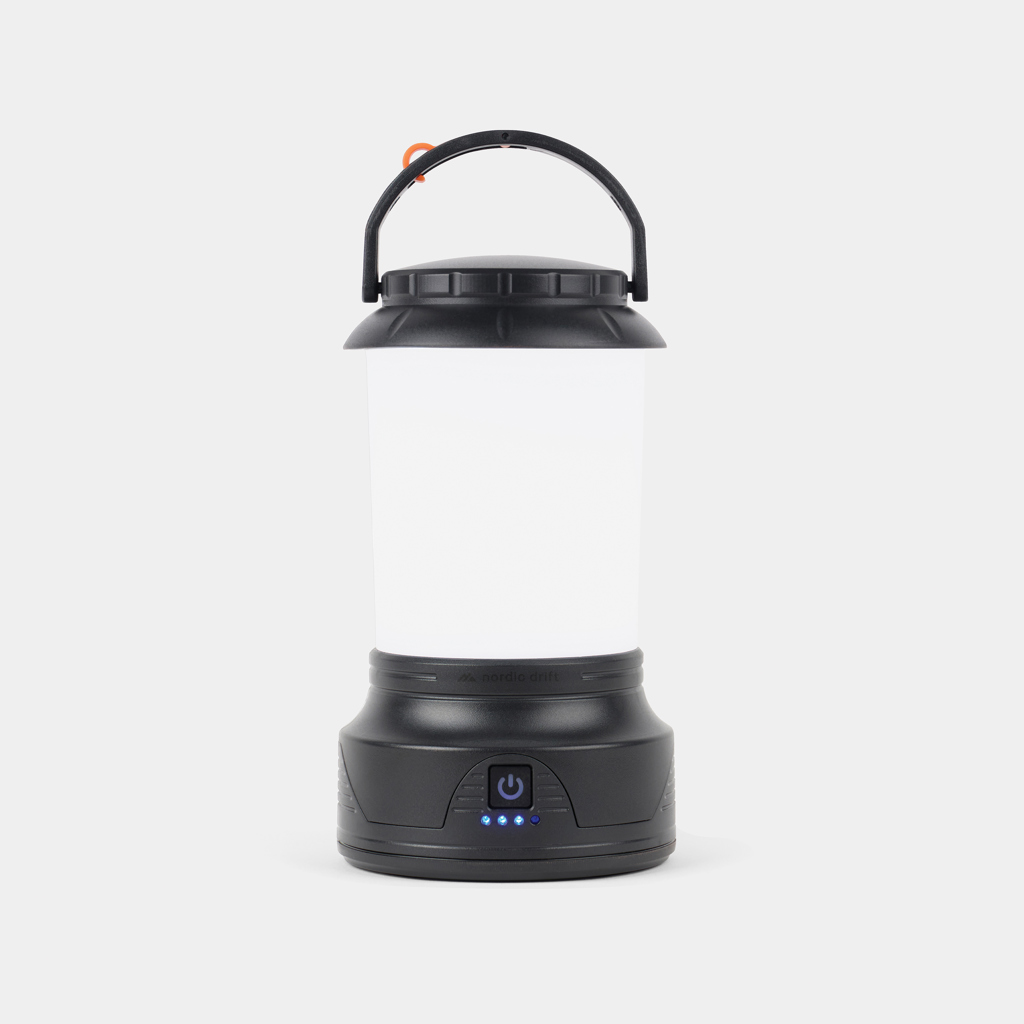 Linterna camping Nordic Drift Everest RCS Bright manivela