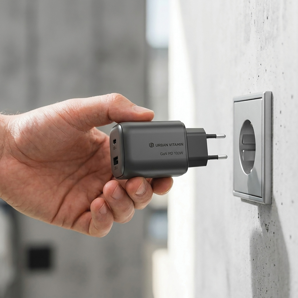 Cargador GAN reciclado 100W Urban Vitamin Livermore RCS - Imagen 6