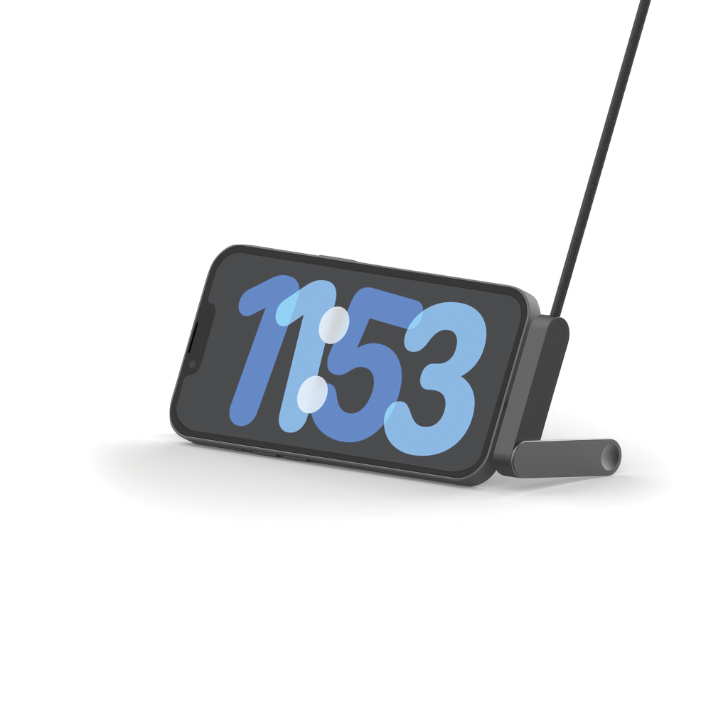 Cable Aluvia RCS 65W PD con soporte ajustable para teléfono - Imagen 3