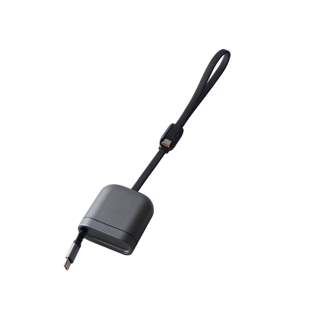 Cable de carga rápida 100W retráctil reciclado Spira RCS - Imagen 2