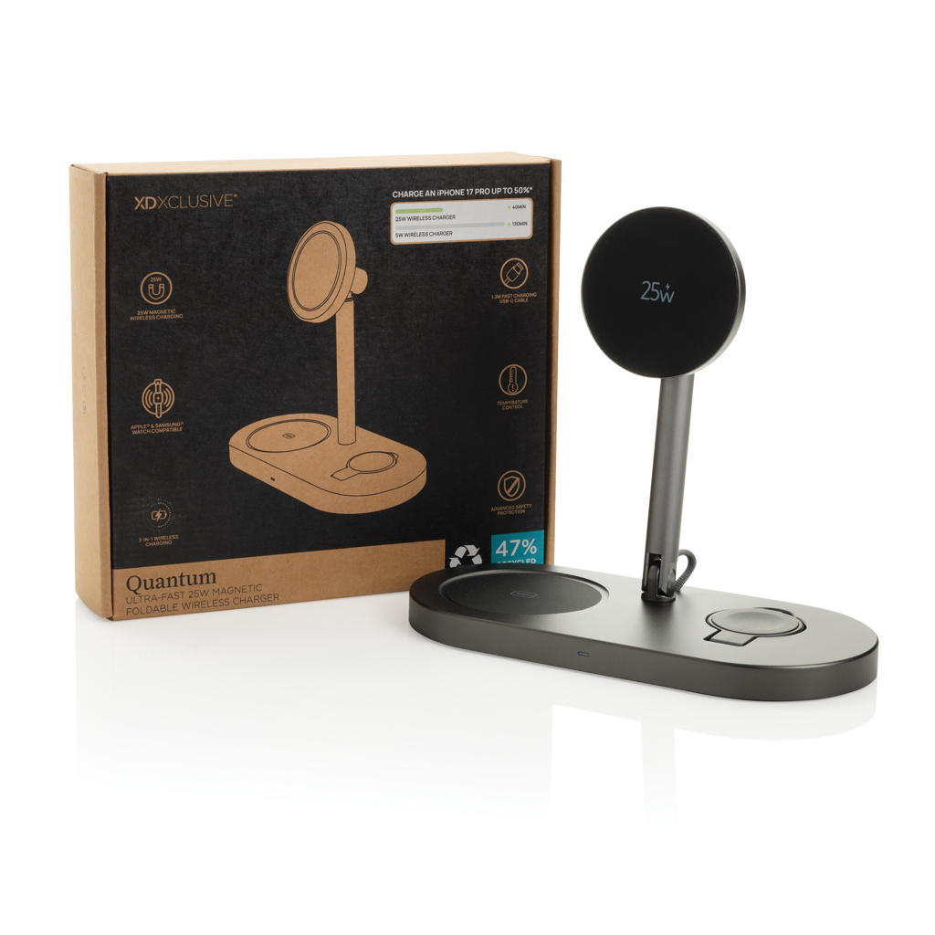 Cargador inalámbrico magnético Quantum RCS 25W - Imagen 2
