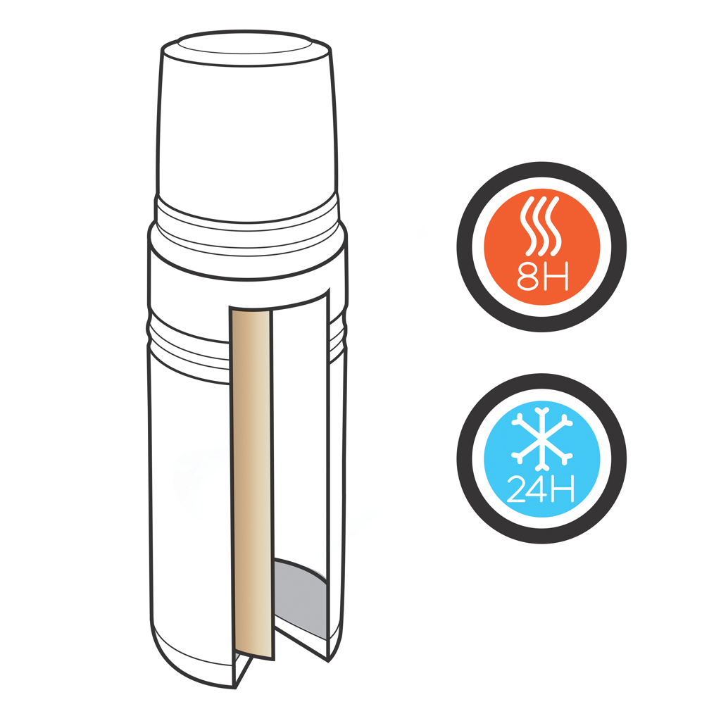 Termo Swiss Peak Elite de cobre al vacío 1L - Imagen 5