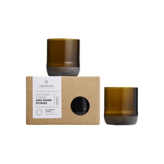 Originalhome set de vasos de 160 ml