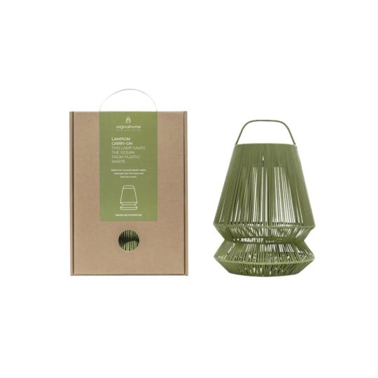 Pantalla de lámpara portátil reciclada Originalhome Lampion