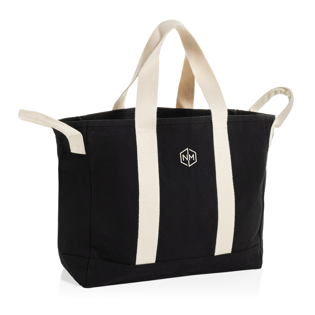 Bolsa playa BEAU AWARE™ lona reciclada 400 g/m² asa lateral - Imagen 3