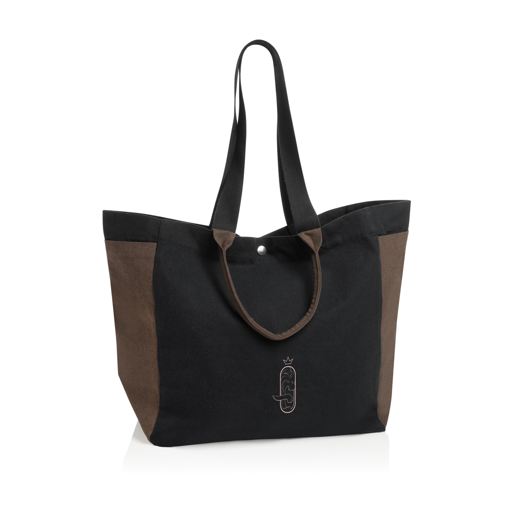 Bolsa de compra BEAU AWARE™ de lona reciclada 400 g/m² - Imagen 3