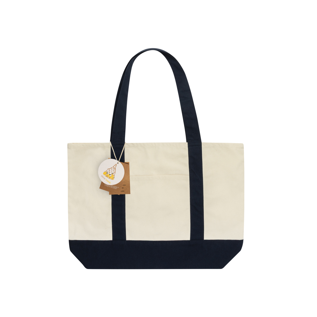 Bolsa de compra BEAU AWARE™ de lona reciclada 400 g/m² - Imagen 2