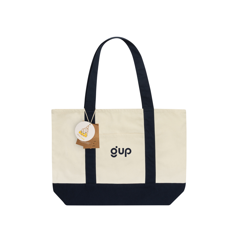 Bolsa de compra BEAU AWARE™ de lona reciclada 400 g/m² - Imagen 3