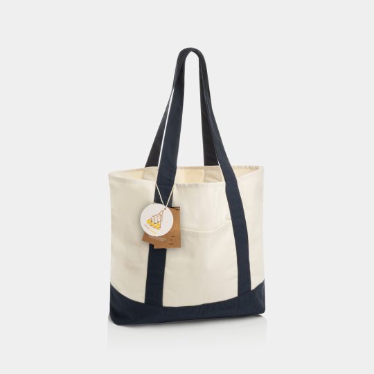 Bolsa de compra BEAU AWARE™ de lona reciclada 400 g/m²