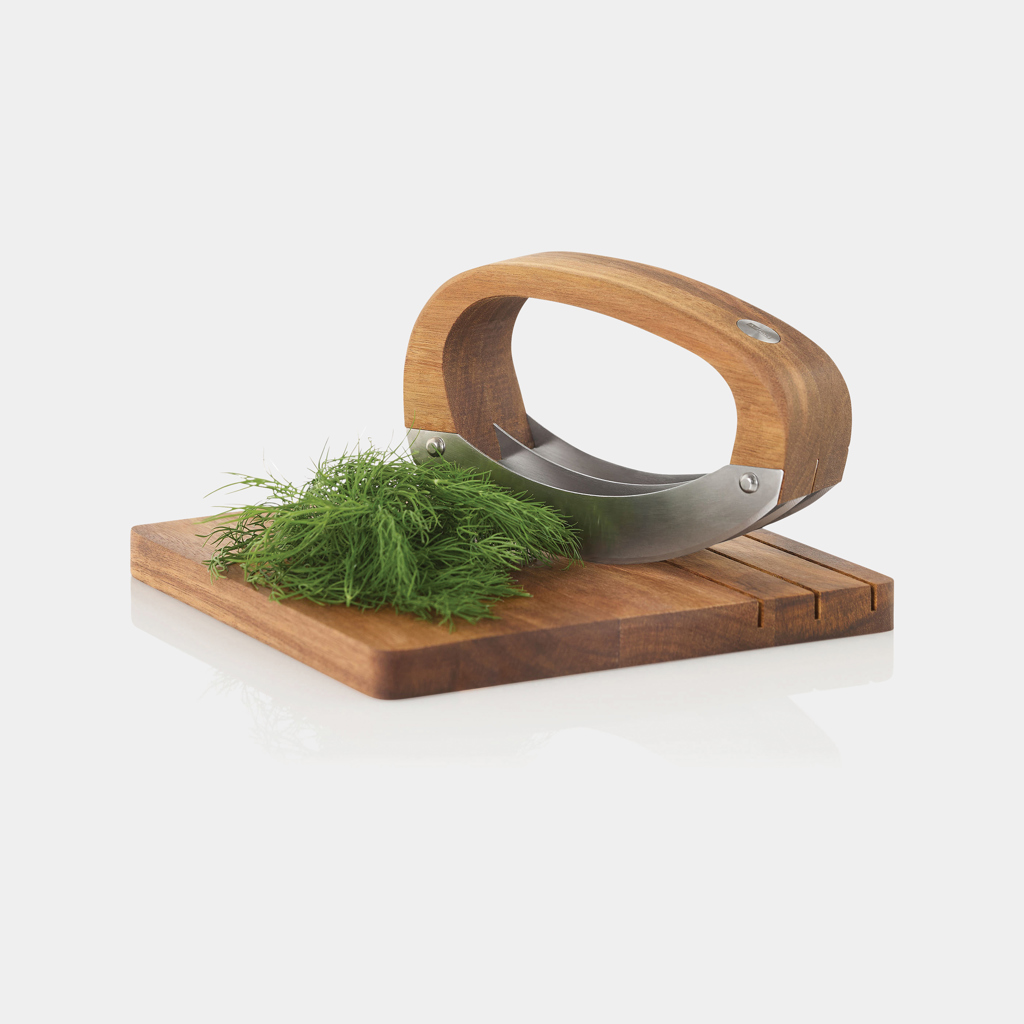 Cuchillo para picar AdHoc RoccaVerde con tabla de cortar