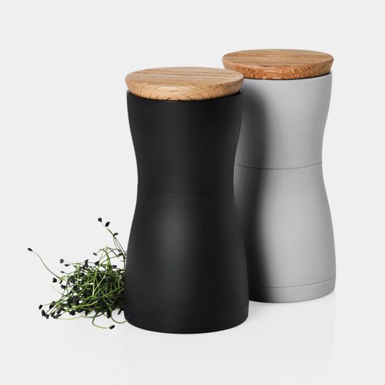 Set de molinillos dobles de sal y pimienta AdHoc