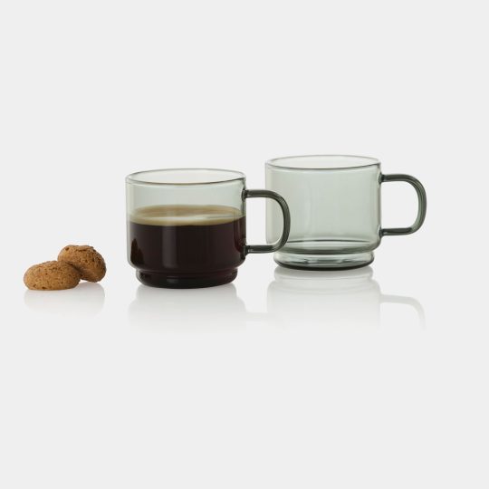 2 Tazas de espresso AdHoc Impact 70 ml